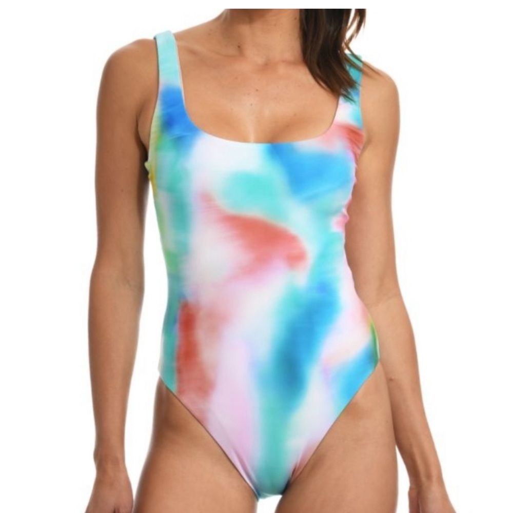💙NWT CITRUS REVERSIBLE ONE PIECE Multi Color Tie Dye